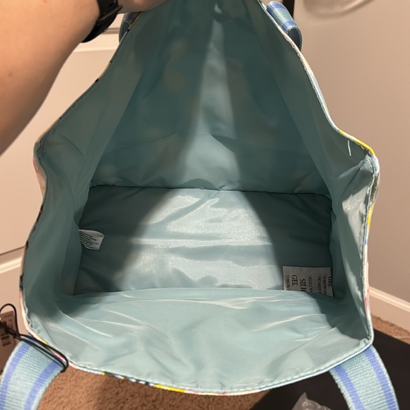 Victoria’s Secret Floral and Lemon Patterned Two Compartment Tote Bag NWT - Picture 7 of 7